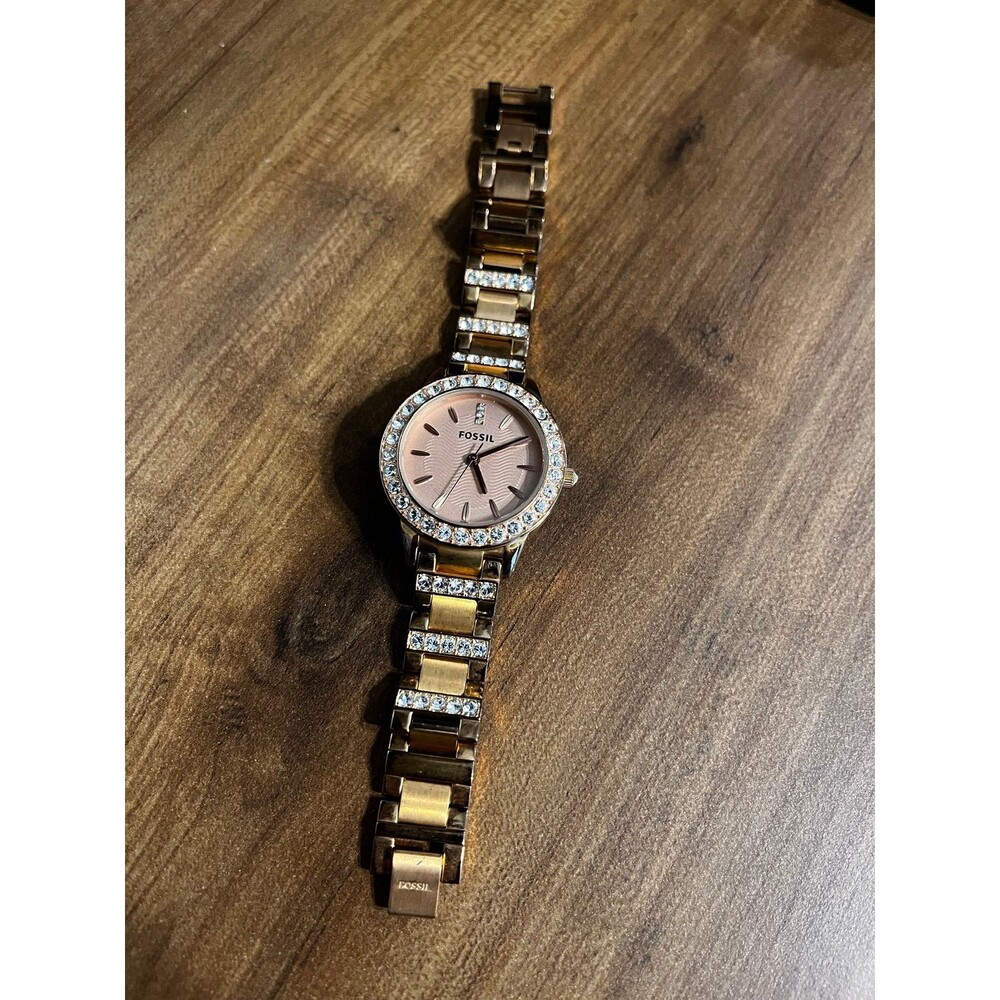 Fossil Jesse Rose Gold-Tone Stainless Steel Watch
